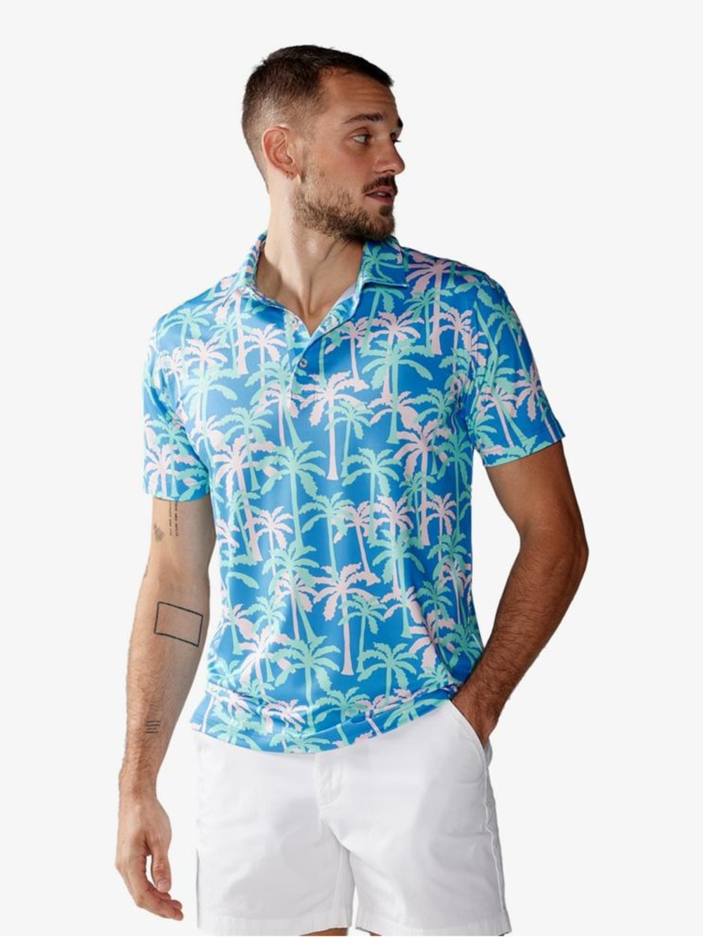 Chubbies | To Keep Palm and Carry On Performance Polo | Size XXL